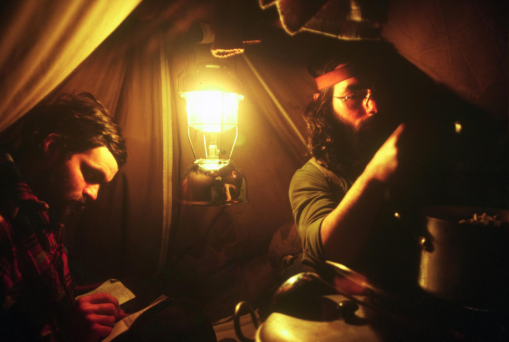 Bivouac - écriture et popote