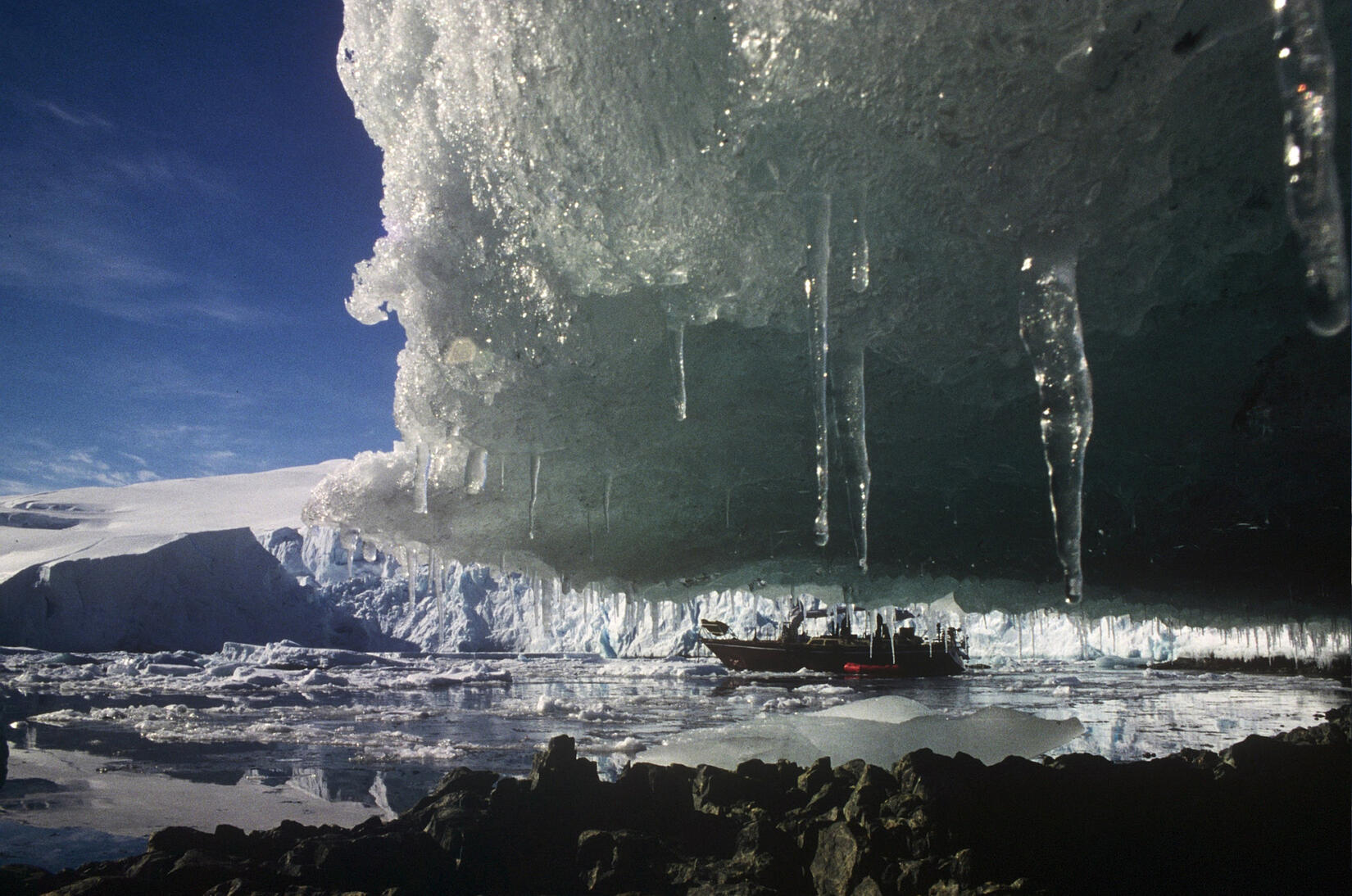 Arrivée en Antarctique - janvier 1981