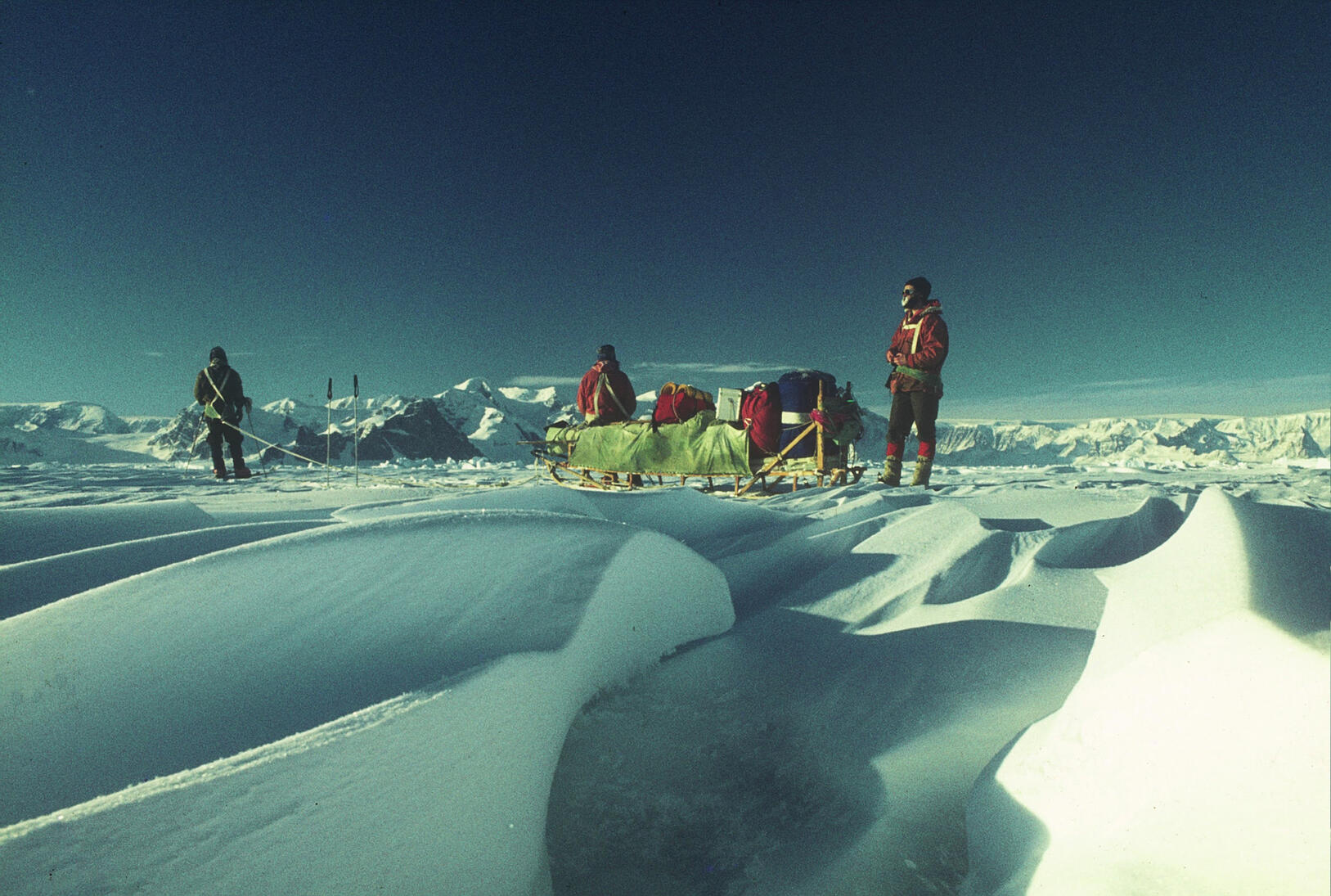 400 km - 45 jours en traineau jusqu&#39;à Prospect Point